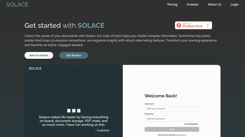 solace website