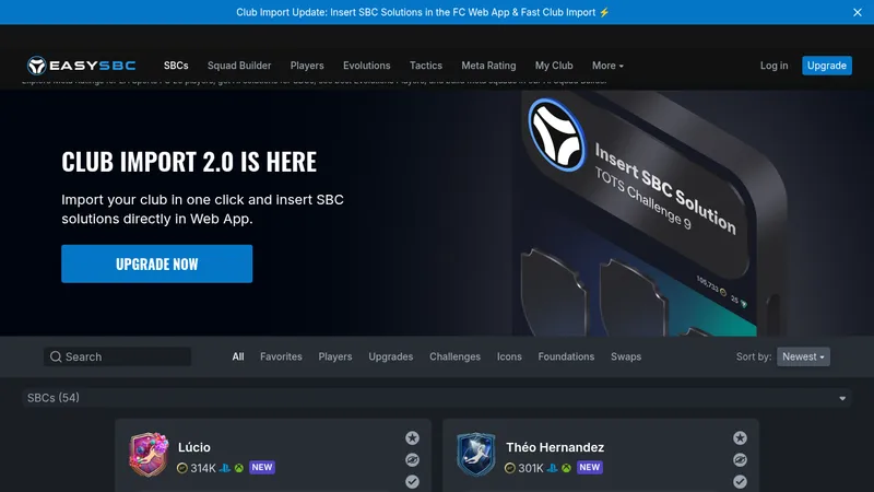 easysbc website