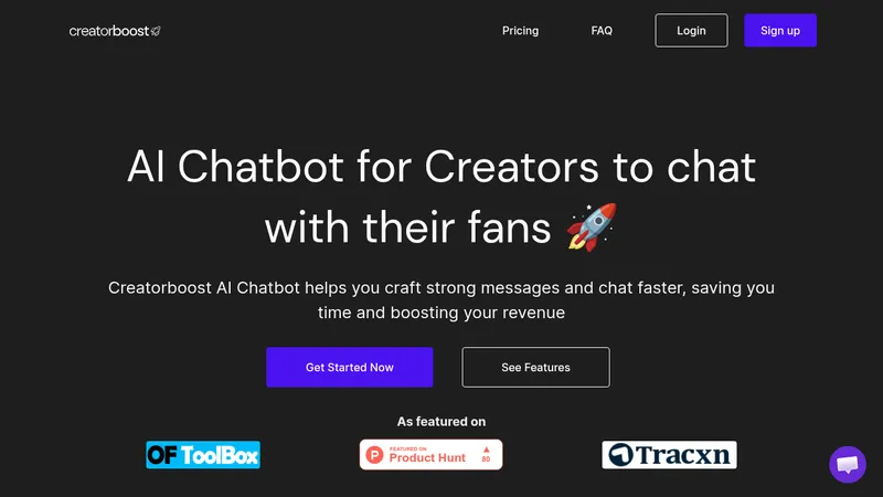 creatorboost website