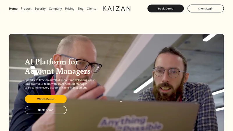 kaizan ai website