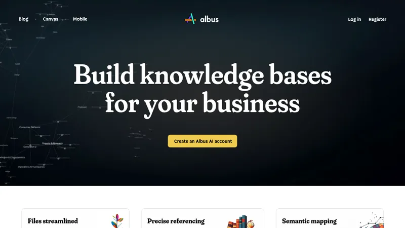 albus website