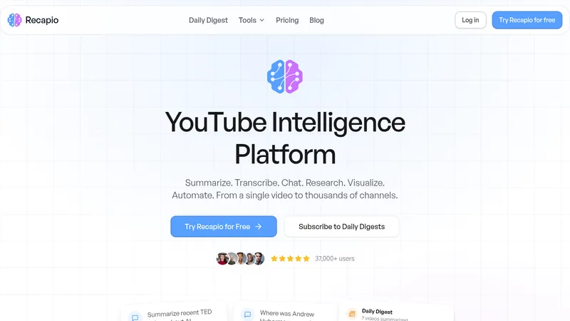 recapio website