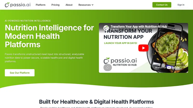 passio website