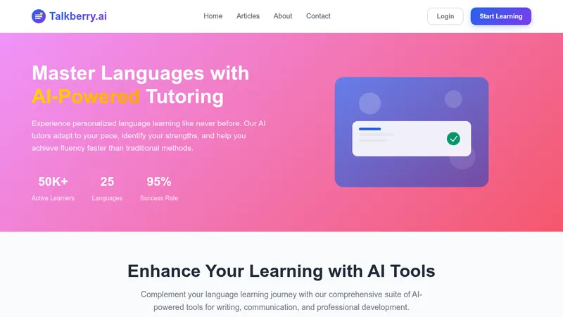 talkberry.ai website