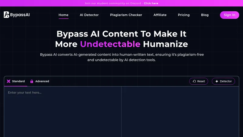 bypass ai website