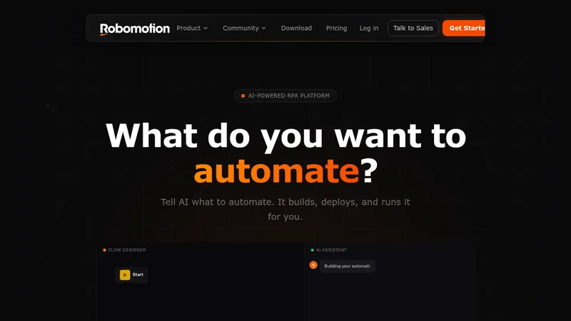 robomotion website
