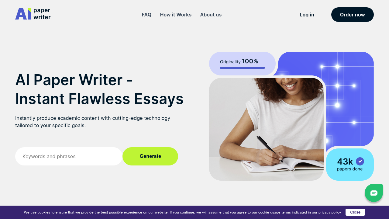 ai paper writer website