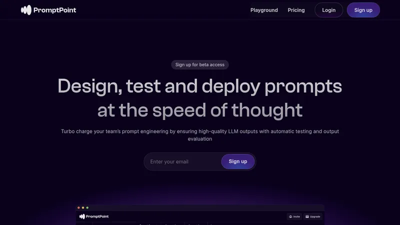 promptpoint website