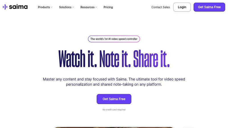 saima website
