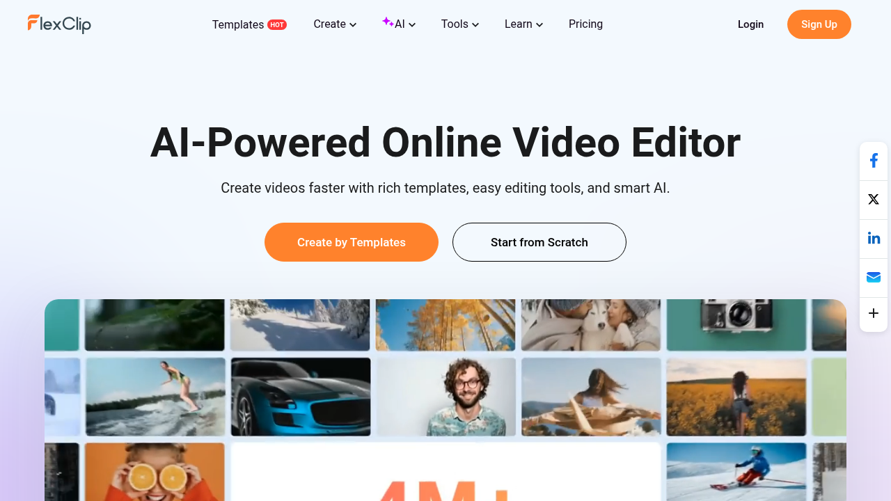 flexclip website
