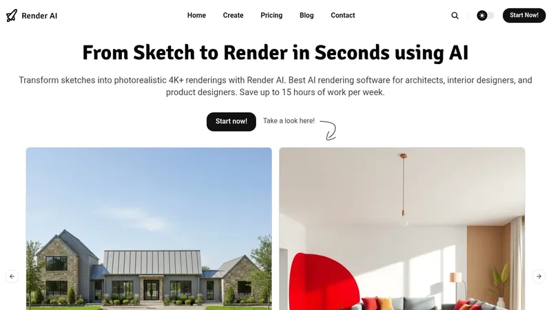 render ai website