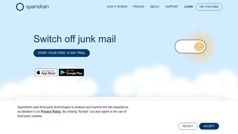 spamdrain website