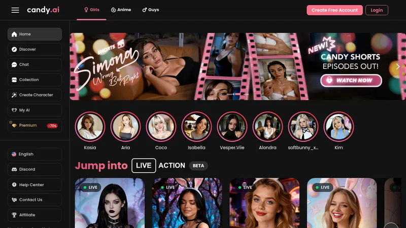 candy ai website