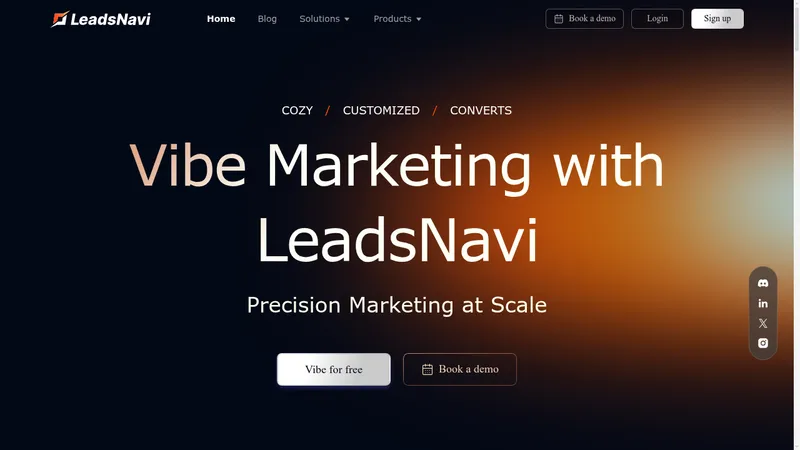 leadsnavi website