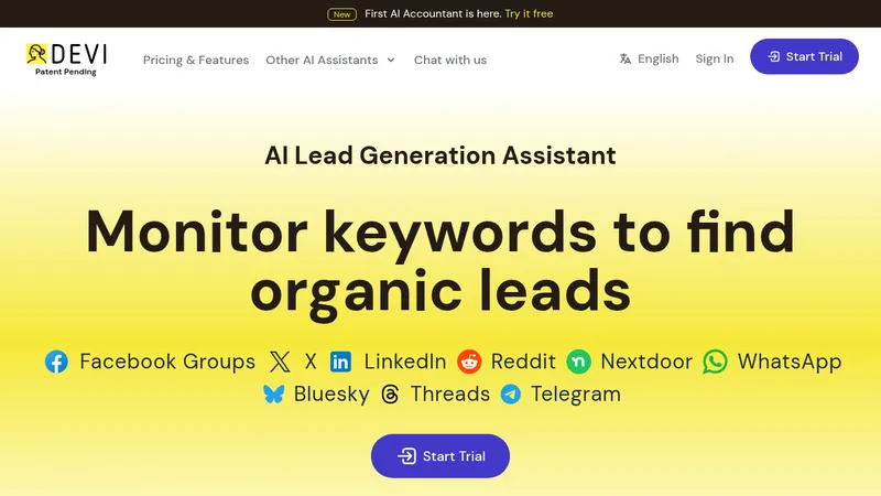 devi ai website