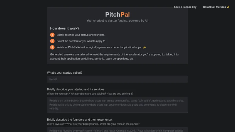 pitchpal website