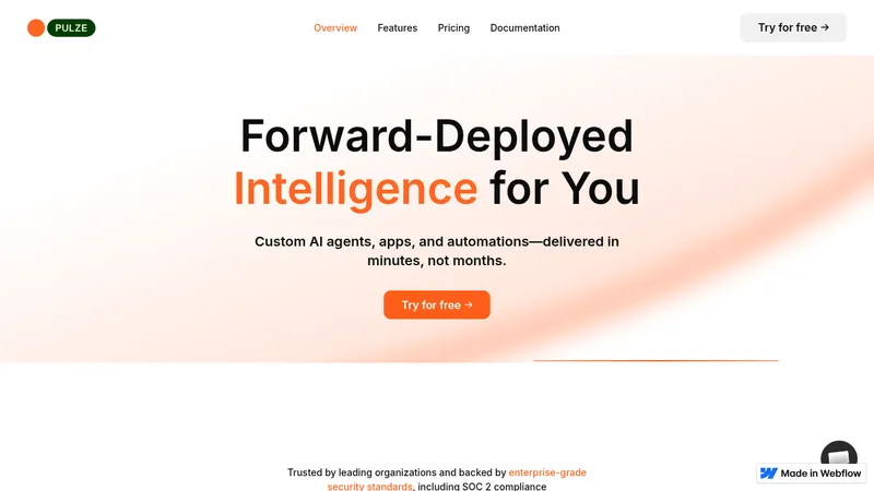pulze website
