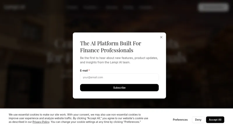 lampi ai website