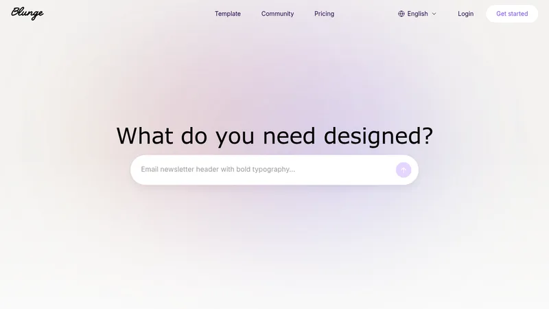 blunge website