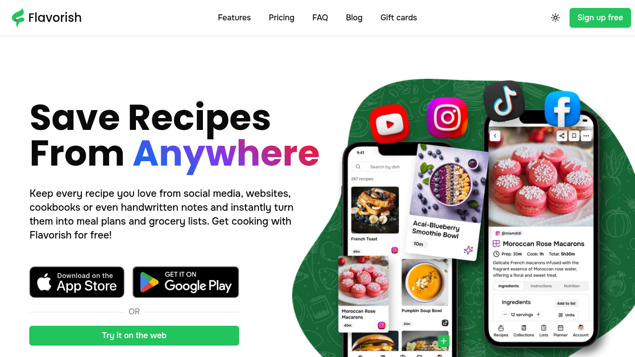 flavorish website