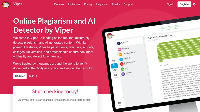 viper website