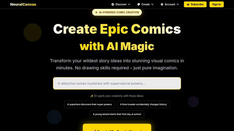 neural canvas website
