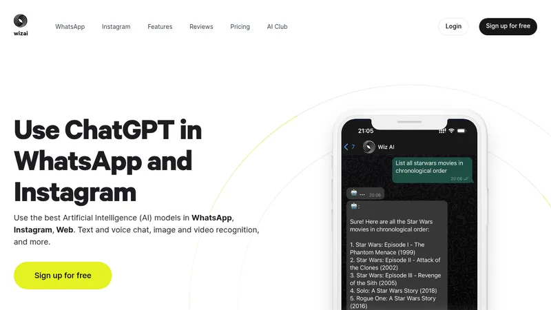 wizai website
