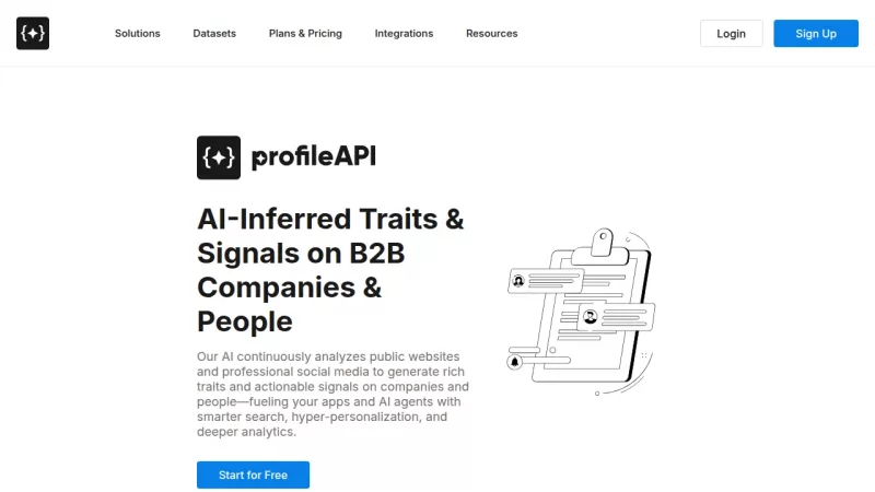ProfileAPI screenshot