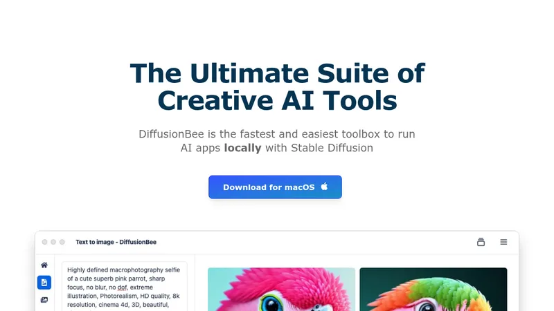 diffusionbee website