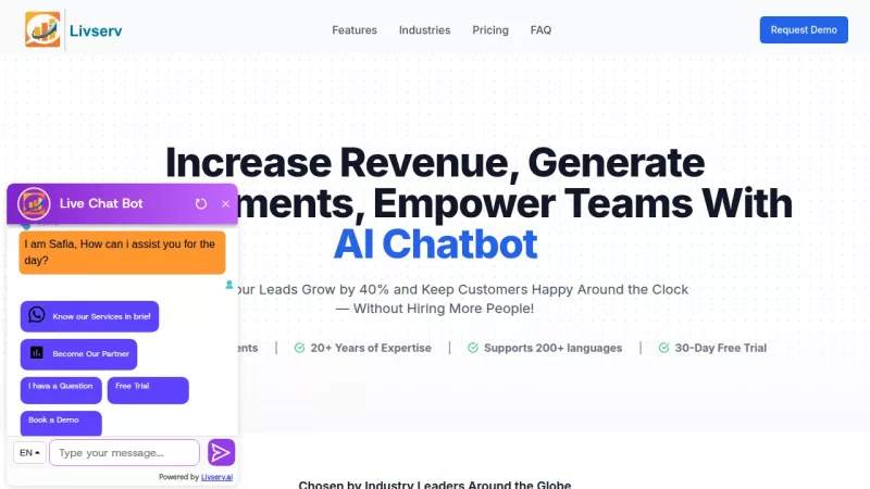 LivServ AI screenshot