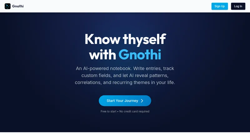 gnothi website