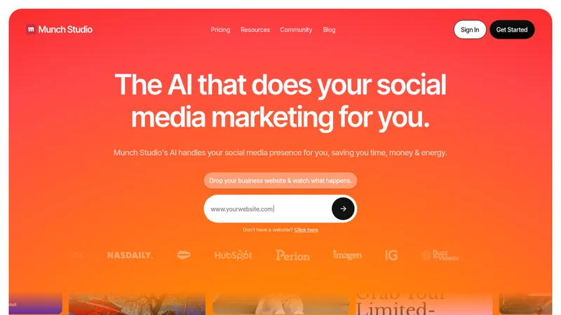munch studio website