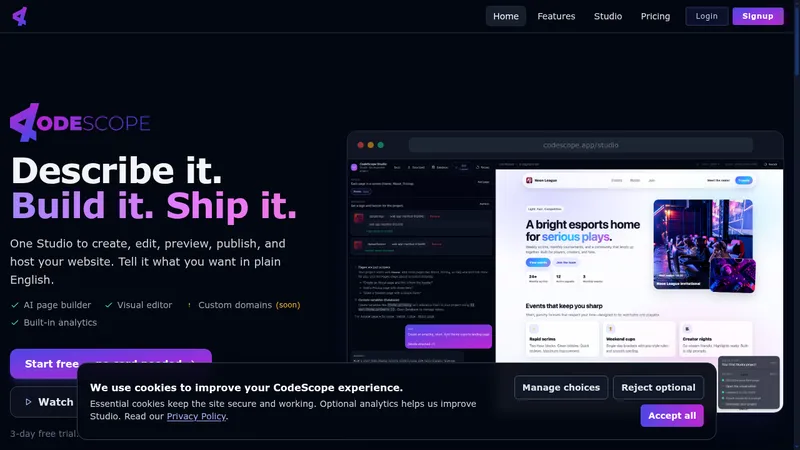 codescope studio website