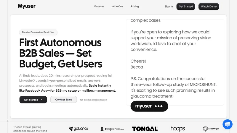 myuser website