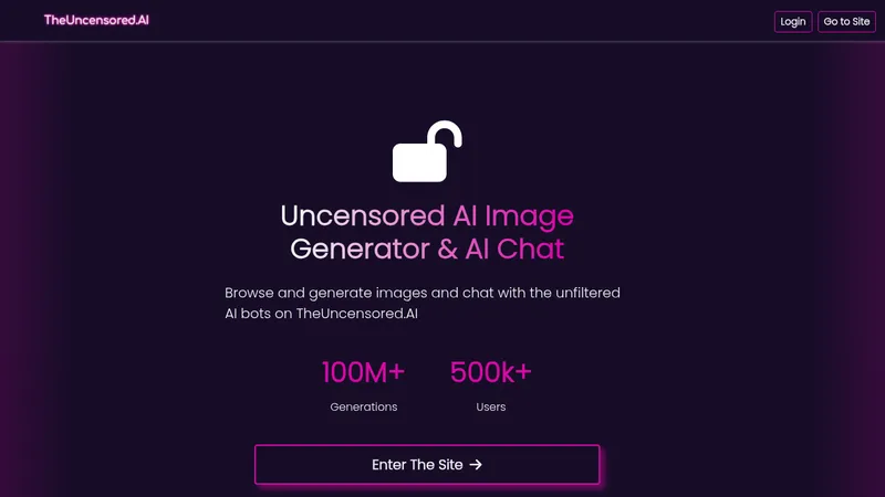 theuncensored.ai website