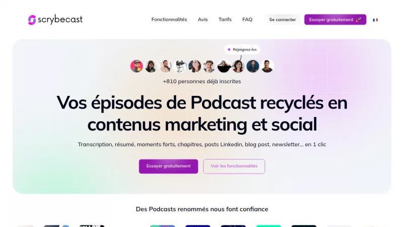 Scrybecast screenshot