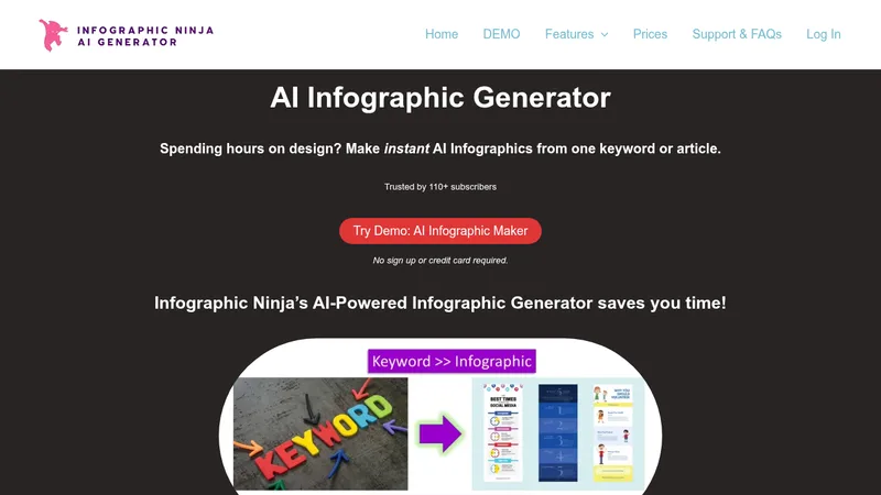 infographic ninja website