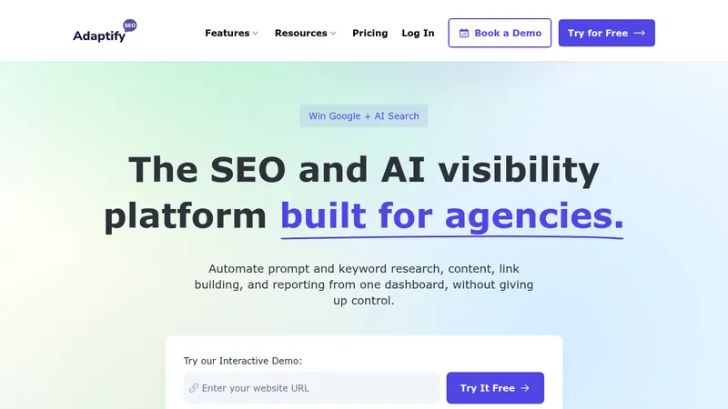 adaptify seo website