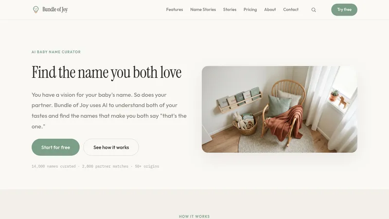 bundle of joy website