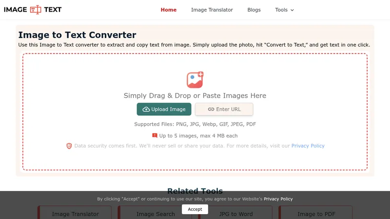 image to text converter website