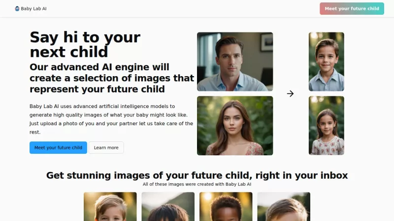 Baby Lab AI screenshot