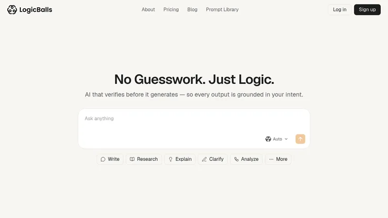 logicballs website