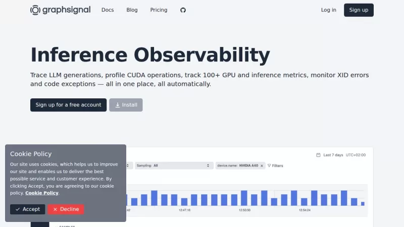 Graphsignal screenshot