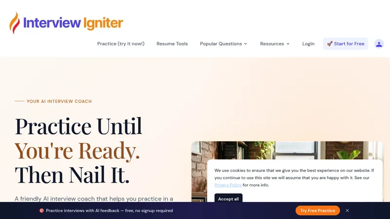 interview igniter website