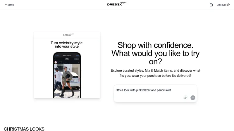 dressx agent website