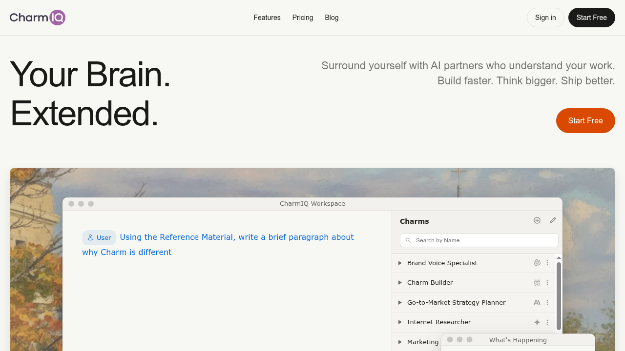 charmiq website
