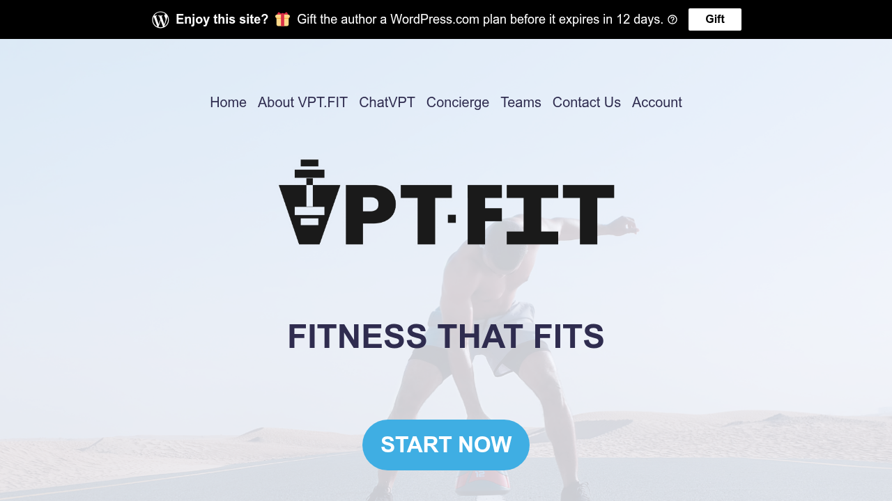 vpt.fit website