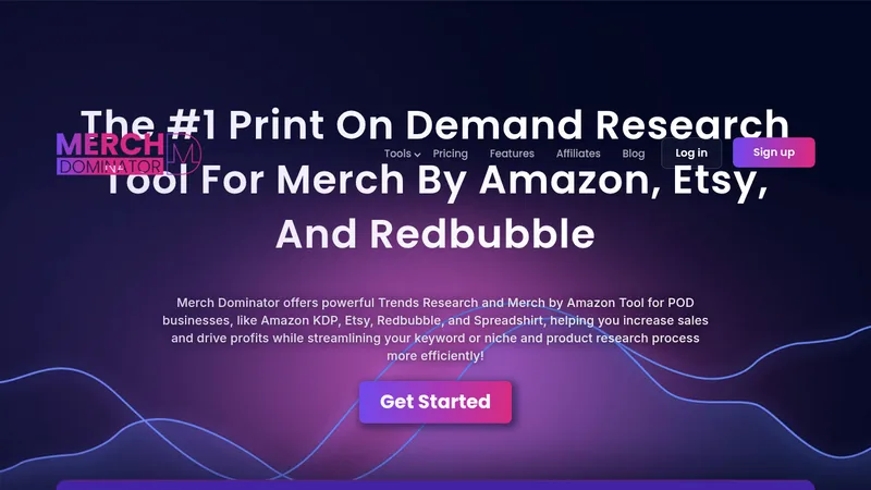merch dominator website
