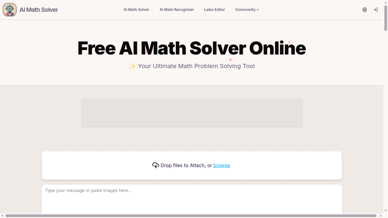 ai math solver website