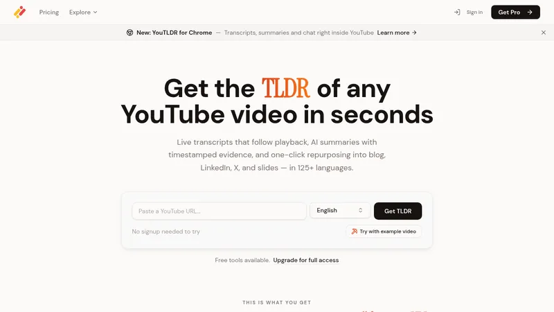 youtldr website